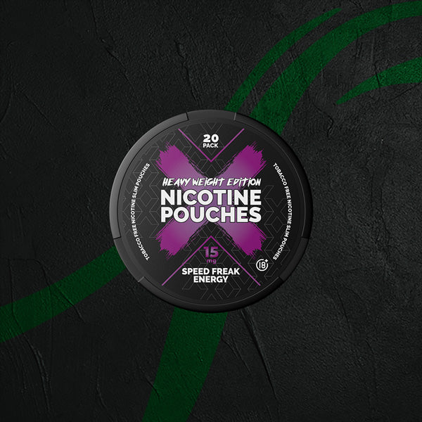 Nicotine Pouch Steam Masters X - Heavyweight Nicotine Pouches Speed Freak Energy / 15mg