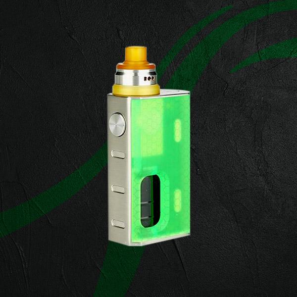 Squonker Wismec Wismec - Luxotic BF Box kit Honeycomb Green